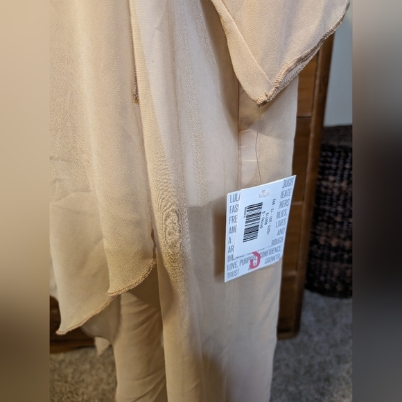 Lularoe Shirley Kimono Sheeth Sheer Coverup Sz Small - Picture 7 of 10